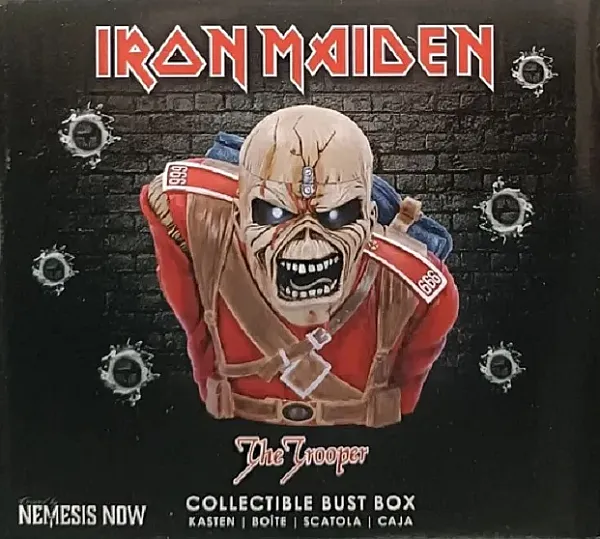 IRON MAIDEN STORAGE BOX THE TROOPER 12 CM